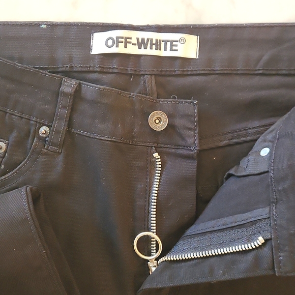 Off White/ Virgil Abloh Jeans - Picture 3 of 9